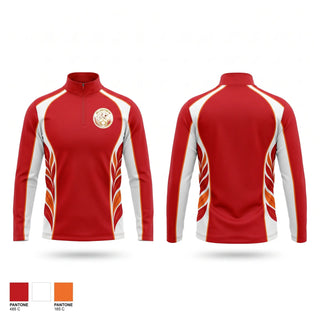 Quarter Zip Jacket, All United CF, Men's Soccer, Teamtime, Team time, sublimation, custom sports apparel, team uniforms, spirit wear, spiritwear, sports uniforms, custom shirts, team store, custom team store, fundraiser sports, apparel fundraiser