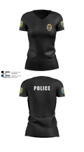 Odessa Police Department 86817075 Women's Short Sleeve V-neck Shirt - 6