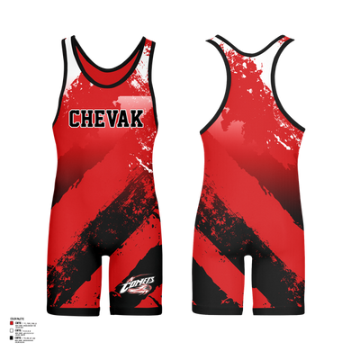 Chevak Comets Wrestling Singlet - 32
