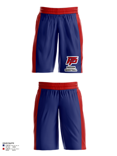 Freedom High School Basketball 63189836 Mens Basketball Shorts 1