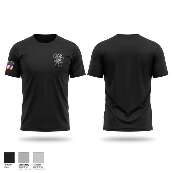 Short Sleeve Performance Shirt, Clark DB, Police, Teamtime, Team time, sublimation, custom sports apparel, team uniforms, spirit wear, spiritwear, sports uniforms, custom shirts, team store, custom team store, fundraiser sports, apparel fundraiser