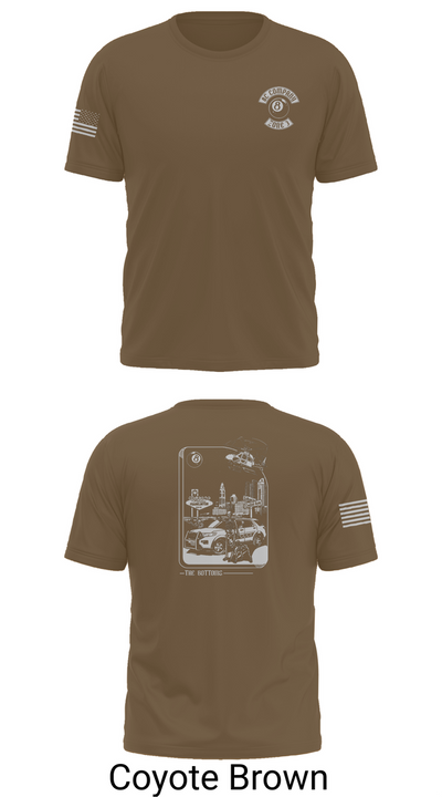 Columbus Division of Police- 8C Company 60108409 Short Sleeve Performance Shirt - 15