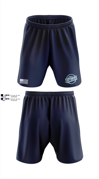 Athletic Shorts With Pockets, Mobile Stroke Team, , Teamtime, Team time, sublimation, custom sports apparel, team uniforms, spirit wear, spiritwear, sports uniforms, custom shirts, team store, custom team store, fundraiser sports, apparel fundraiser