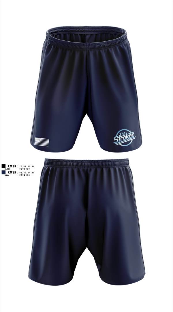 Athletic Shorts With Pockets, Mobile Stroke Team, , Teamtime, Team time, sublimation, custom sports apparel, team uniforms, spirit wear, spiritwear, sports uniforms, custom shirts, team store, custom team store, fundraiser sports, apparel fundraiser