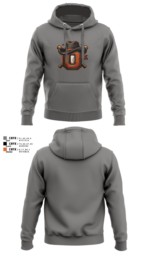 Hoodie, Oxford Outlaws, Baseball, Teamtime, Team time, sublimation, custom sports apparel, team uniforms, spirit wear, spiritwear, sports uniforms, custom shirts, team store, custom team store, fundraiser sports, apparel fundraiser