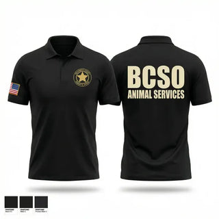 Short Sleeve Performance Polo, Brunswick County Sheriff - Animal Protective Services, Police, Teamtime, Team time, sublimation, custom sports apparel, team uniforms, spirit wear, spiritwear, sports uniforms, custom shirts, team store, custom team store, fundraiser sports, apparel fundraiser