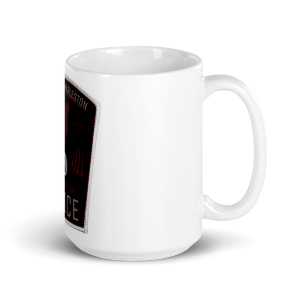 Cougar Alert Team 58095396 White Glossy Mug - Large