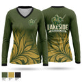 Lakeside High School 31112532 Women's Long Sleeve V-neck Shirt - 1