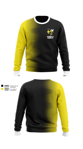 Crew Neck Sweatshirt, Hornbeck Lady Hornets, Softball, Teamtime, Team time, sublimation, custom sports apparel, team uniforms, spirit wear, spiritwear, sports uniforms, custom shirts, team store, custom team store, fundraiser sports, apparel fundraiser