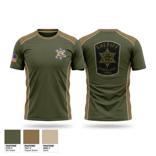 Short Sleeve Performance Shirt, Crawford County Sheriffs office, Police, Teamtime, Team time, sublimation, custom sports apparel, team uniforms, spirit wear, spiritwear, sports uniforms, custom shirts, team store, custom team store, fundraiser sports, apparel fundraiser