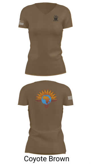 Womens Short Sleeve Vneck Shirt, TF BATAAN S1, Army, Teamtime, Team time, sublimation, custom sports apparel, team uniforms, spirit wear, spiritwear, sports uniforms, custom shirts, team store, custom team store, fundraiser sports, apparel fundraiser