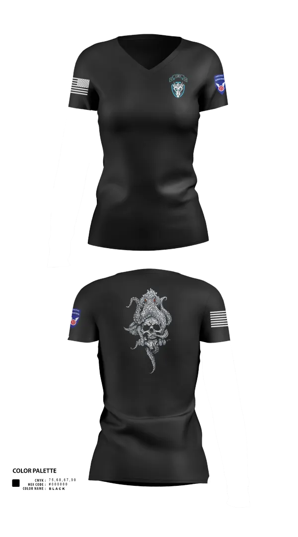 Womens Short Sleeve Vneck Shirt, , Army, Teamtime, Team time, sublimation, custom sports apparel, team uniforms, spirit wear, spiritwear, sports uniforms, custom shirts, team store, custom team store, fundraiser sports, apparel fundraiser