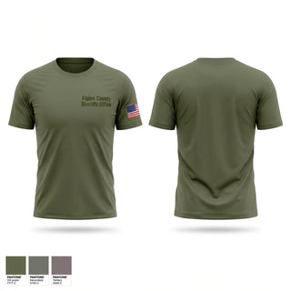 Short Sleeve Performance Shirt, Alpine County Sheriff’s Office, Police, Teamtime, Team time, sublimation, custom sports apparel, team uniforms, spirit wear, spiritwear, sports uniforms, custom shirts, team store, custom team store, fundraiser sports, apparel fundraiser