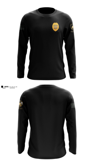 Long Sleeve Performance Shirt, Vigilant Security Solutions, Police, Teamtime, Team time, sublimation, custom sports apparel, team uniforms, spirit wear, spiritwear, sports uniforms, custom shirts, team store, custom team store, fundraiser sports, apparel fundraiser
