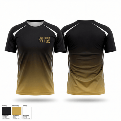Lights Out Del Toro 79924048 Short Sleeve Performance Shirt - 1