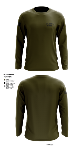 Long Sleeve Performance Shirt, MCIPAC Brig, , Teamtime, Team time, sublimation, custom sports apparel, team uniforms, spirit wear, spiritwear, sports uniforms, custom shirts, team store, custom team store, fundraiser sports, apparel fundraiser
