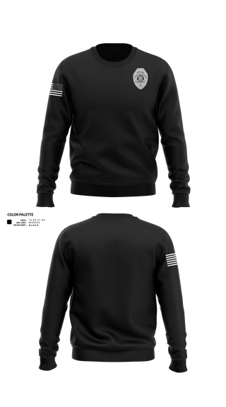 Crew Neck Sweatshirt, DeKalb County Juvenile CourtDeKalb County Juvenile Court, Police, Teamtime, Team time, sublimation, custom sports apparel, team uniforms, spirit wear, spiritwear, sports uniforms, custom shirts, team store, custom team store, fundraiser sports, apparel fundraiser