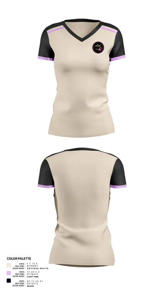 Womens Short Sleeve Vneck Shirt, Loving Maids, , Teamtime, Team time, sublimation, custom sports apparel, team uniforms, spirit wear, spiritwear, sports uniforms, custom shirts, team store, custom team store, fundraiser sports, apparel fundraiser