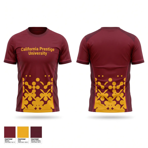 Football Jersey, California Prestige University, Baseball, Teamtime, Team time, sublimation, custom sports apparel, team uniforms, spirit wear, spiritwear, sports uniforms, custom shirts, team store, custom team store, fundraiser sports, apparel fundraiser