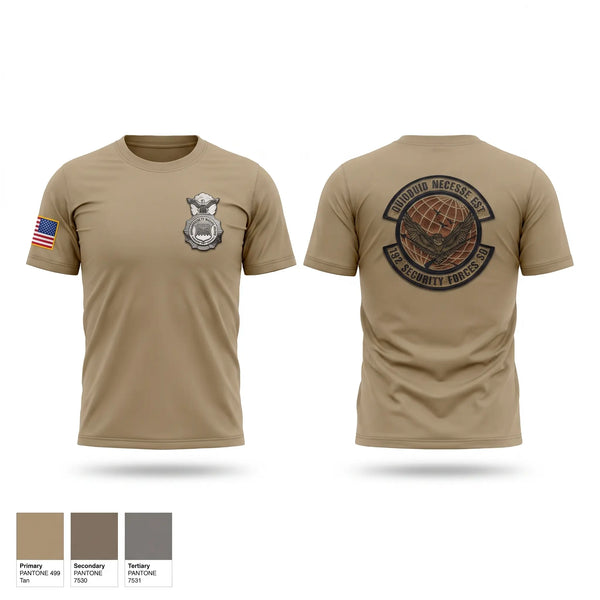 Short Sleeve Performance Shirt, 182nd Security Forces Squadron, Air Force, Teamtime, Team time, sublimation, custom sports apparel, team uniforms, spirit wear, spiritwear, sports uniforms, custom shirts, team store, custom team store, fundraiser sports, apparel fundraiser