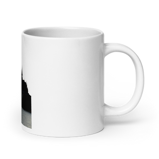 WA1 58063556 White Glossy Mug - Medium