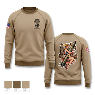 Crew Neck Sweatshirt, Ammo, Distro, 407th LSB, Army, Teamtime, Team time, sublimation, custom sports apparel, team uniforms, spirit wear, spiritwear, sports uniforms, custom shirts, team store, custom team store, fundraiser sports, apparel fundraiser