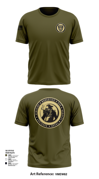 Short Sleeve Performance Shirt, Baker County Detective Division, Police, Teamtime, Team time, sublimation, custom sports apparel, team uniforms, spirit wear, spiritwear, sports uniforms, custom shirts, team store, custom team store, fundraiser sports, apparel fundraiser