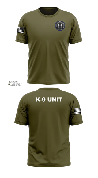 Short Sleeve Performance Shirt, EPD K-9, Police, Teamtime, Team time, sublimation, custom sports apparel, team uniforms, spirit wear, spiritwear, sports uniforms, custom shirts, team store, custom team store, fundraiser sports, apparel fundraiser