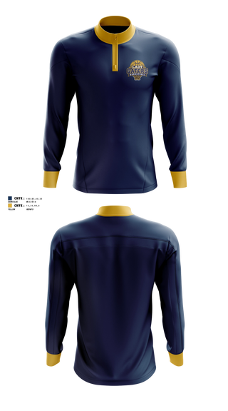 Quarter Zip Jacket, Land O Lakes Lady Gators, Women's Basketball, Teamtime, Team time, sublimation, custom sports apparel, team uniforms, spirit wear, spiritwear, sports uniforms, custom shirts, team store, custom team store, fundraiser sports, apparel fundraiser