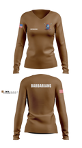 Libertyville Army Recruiting Company Women's Long Sleeve V-neck Shirt - 5