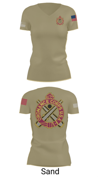 Womens Short Sleeve Vneck Shirt, H Co 1-66, , Teamtime, Team time, sublimation, custom sports apparel, team uniforms, spirit wear, spiritwear, sports uniforms, custom shirts, team store, custom team store, fundraiser sports, apparel fundraiser