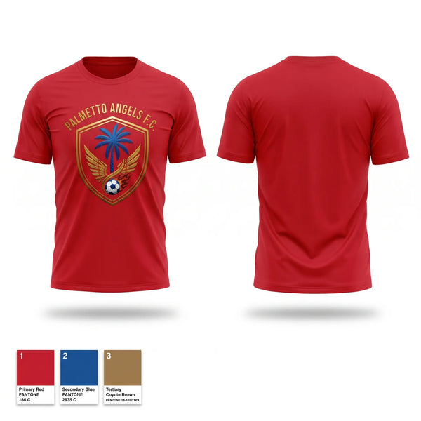 Short Sleeve Performance Shirt, Palmetto angels fc, Men's Soccer, Teamtime, Team time, sublimation, custom sports apparel, team uniforms, spirit wear, spiritwear, sports uniforms, custom shirts, team store, custom team store, fundraiser sports, apparel fundraiser
