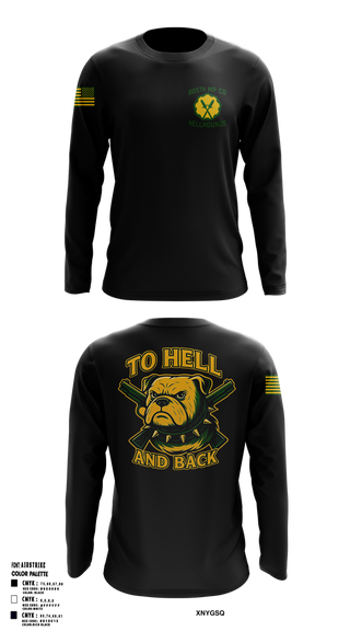 Long Sleeve Performance Shirt, 805th military police company, , Teamtime, Team time, sublimation, custom sports apparel, team uniforms, spirit wear, spiritwear, sports uniforms, custom shirts, team store, custom team store, fundraiser sports, apparel fundraiser