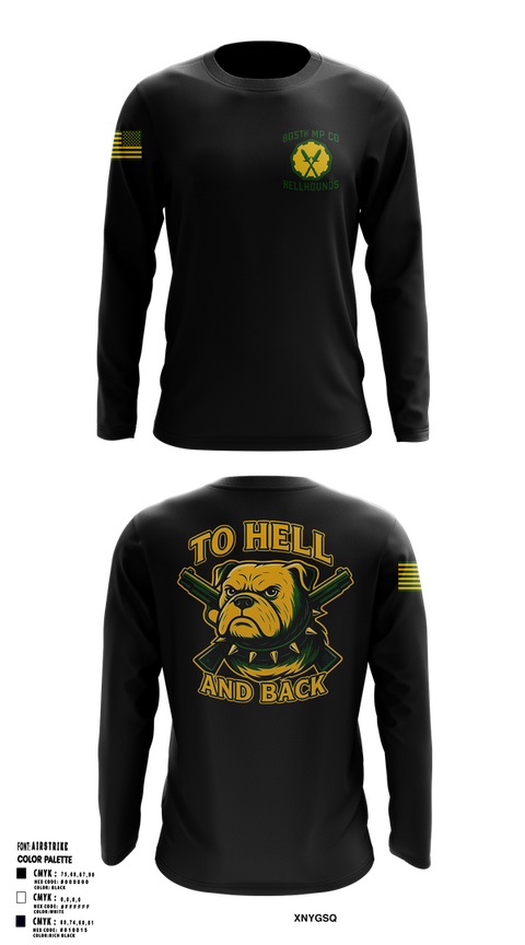Long Sleeve Performance Shirt, 805th military police company, , Teamtime, Team time, sublimation, custom sports apparel, team uniforms, spirit wear, spiritwear, sports uniforms, custom shirts, team store, custom team store, fundraiser sports, apparel fundraiser
