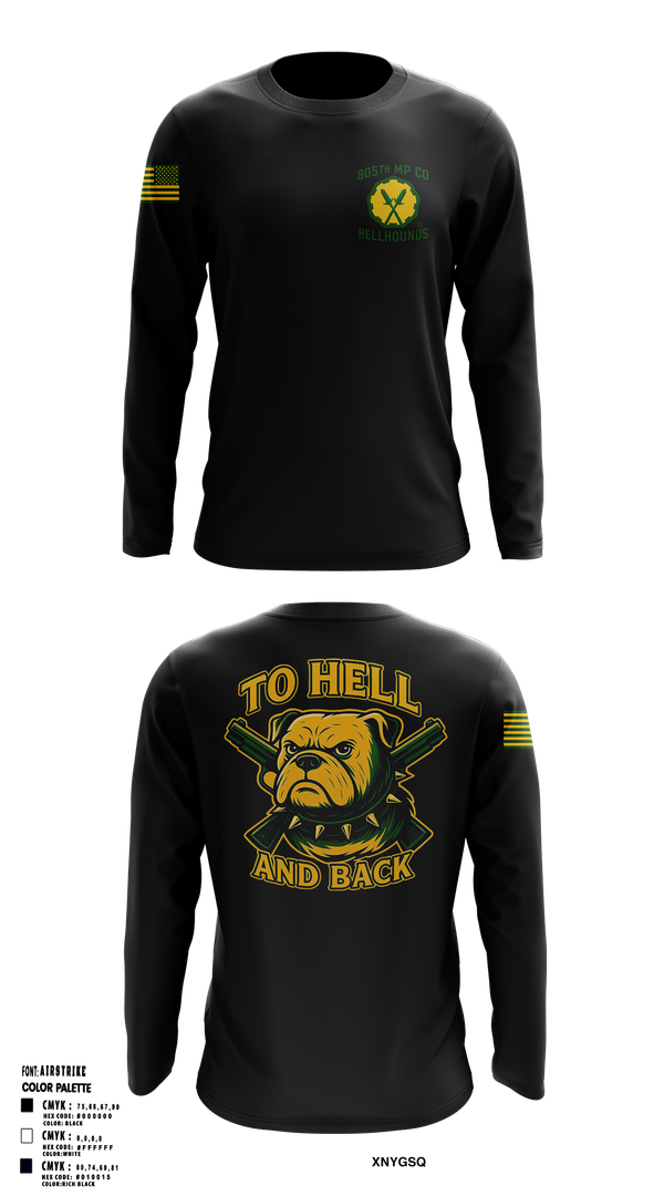 Long Sleeve Performance Shirt, 805th military police company, , Teamtime, Team time, sublimation, custom sports apparel, team uniforms, spirit wear, spiritwear, sports uniforms, custom shirts, team store, custom team store, fundraiser sports, apparel fundraiser