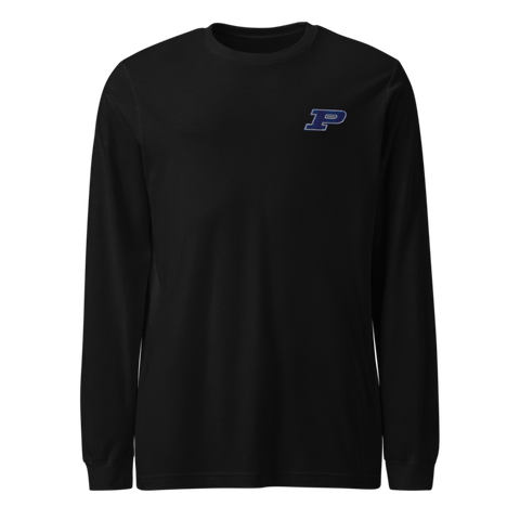 Pewitt CISD Police 8809004 Unisex Long Sleeve Tee | Bella + Canvas 3501