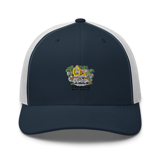 Bubbles Bliss Cleaning LLC. 7168825 Retro Trucker Hat | Yupoong 6606