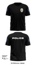 Vincennes Police Department 76255219 Short Sleeve Performance Shirt - 2