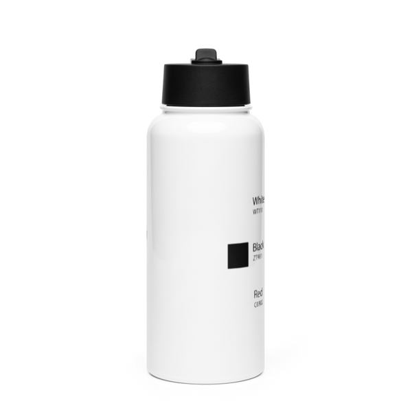 Circleville Tigers 50980828 Stainless Steel Water Bottle with a Straw Lid