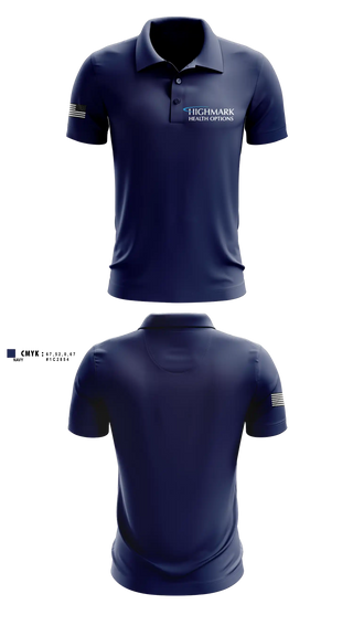 Short Sleeve Performance Polo, Highmark Health Options, Police, Teamtime, Team time, sublimation, custom sports apparel, team uniforms, spirit wear, spiritwear, sports uniforms, custom shirts, team store, custom team store, fundraiser sports, apparel fundraiser
