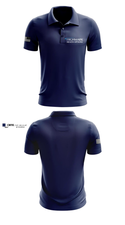 Highmark Health Options Short Sleeve Performance Polo - 5