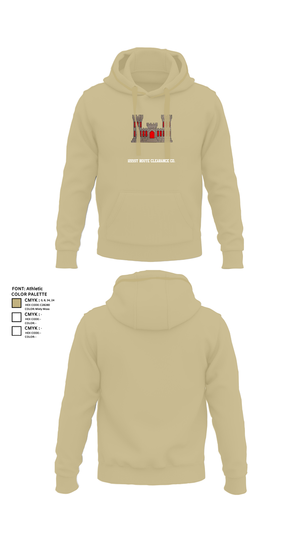 Hoodie, 1221st Route Clearance Co., National Guard, Teamtime, Team time, sublimation, custom sports apparel, team uniforms, spirit wear, spiritwear, sports uniforms, custom shirts, team store, custom team store, fundraiser sports, apparel fundraiser