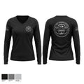 FLPD QRF Women's Long Sleeve V-neck Shirt - 1