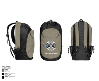 Gear Bag, Dewey Police Department, , Teamtime, Team time, sublimation, custom sports apparel, team uniforms, spirit wear, spiritwear, sports uniforms, custom shirts, team store, custom team store, fundraiser sports, apparel fundraiser