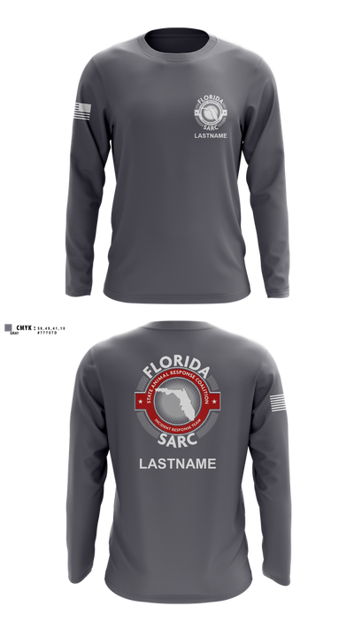 Florida State Animal Response Coalition 45441276 Long Sleeve Performance Shirt 1