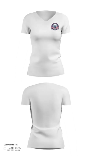 Womens Short Sleeve Vneck Shirt, Polar Select, Ice Hockey, Teamtime, Team time, sublimation, custom sports apparel, team uniforms, spirit wear, spiritwear, sports uniforms, custom shirts, team store, custom team store, fundraiser sports, apparel fundraiser