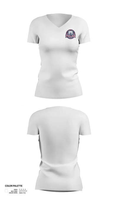 Polar Select 6620869 Women's Short Sleeve V-neck Shirt - 152