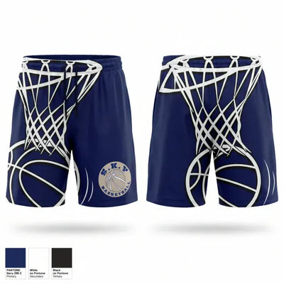 S.K.Y. Basketball 9477324 Athletic Shorts With Pockets - 1