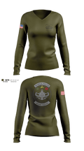Mobile Police EOD Unit 69572117 Women's Long Sleeve V-neck Shirt - 2