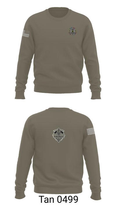4-10 CAV 3 ABCT 4 ID 79547032 Crew Neck Sweatshirt - 65
